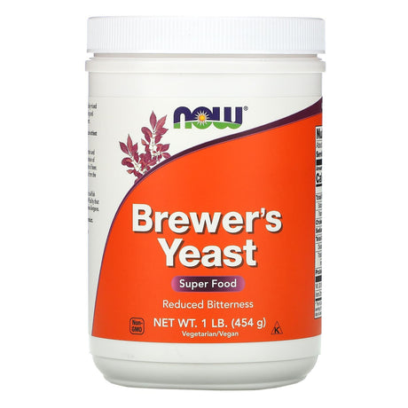 NOW Foods, Brewer's Yeast, Super Food, 1 lb (454 g) - Supply Center USA