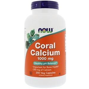 Now Foods, Coral Calcium, 1,000 mg, 250 Veg Capsules - Supply Center USA