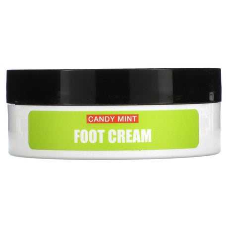 Deep Steep, Therapeutic Foot Cream, Candy Mint, 6 oz (170 g) - Supply Center USA