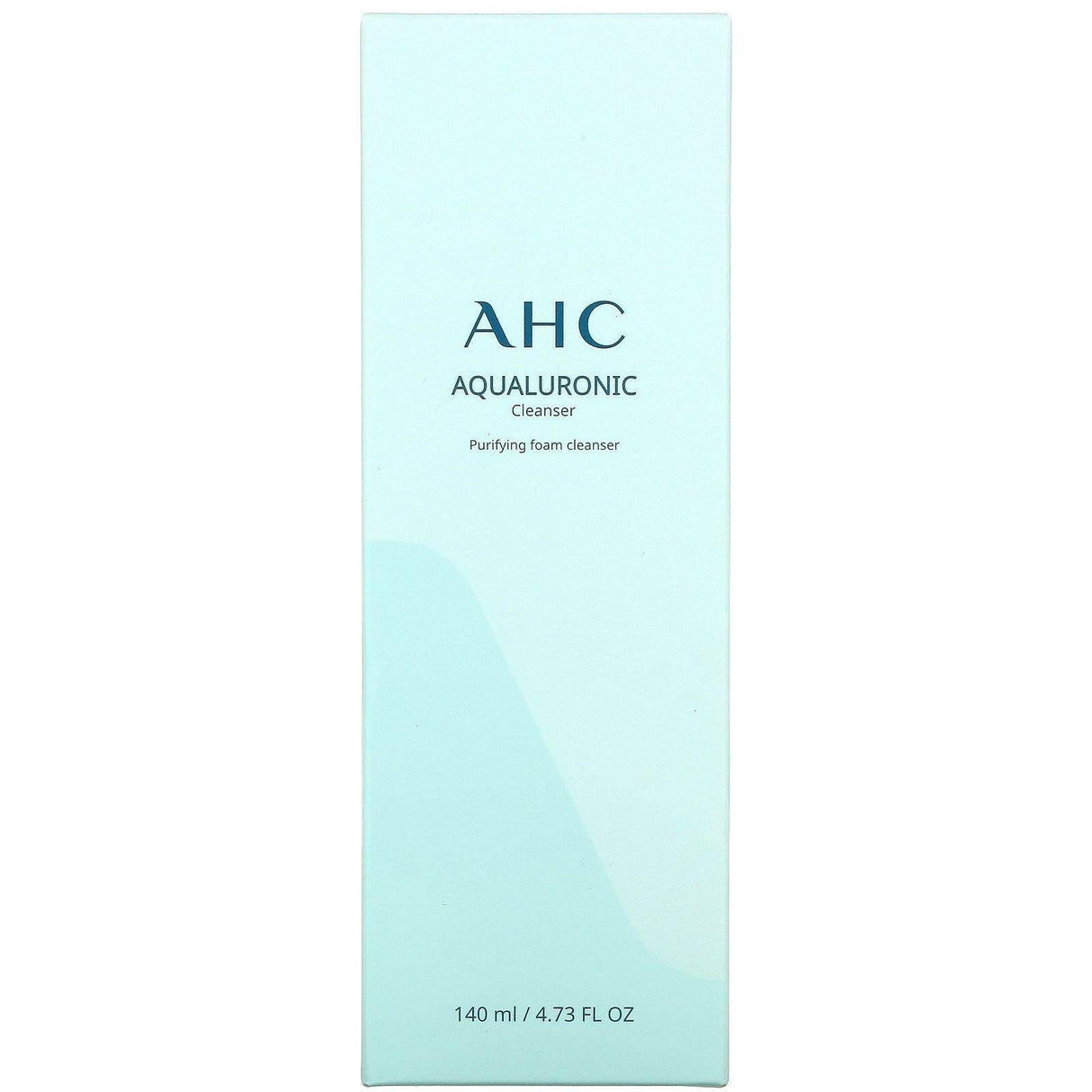 AHC, Aqualuronic Purifying Foam Cleanser, 4.73 fl oz (140 ml) - Supply Center USA