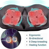 Mo Cuishle Shiatsu Neck and Shoulder Massager with Heat – Deep Kneading Massage for Relaxation – Ideal for Christmas, Mother'S Day, Father'S Day, and Valentine'S Day Gifts for Men, Women, Mom and Dad