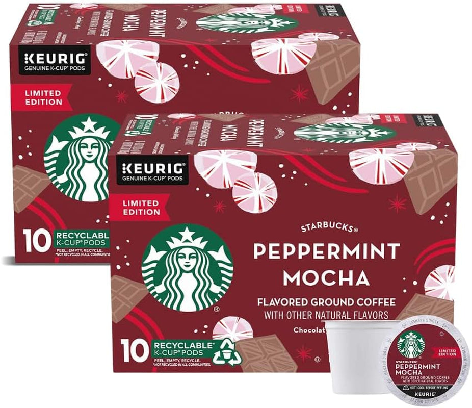 Starbucks K-Cup Coffee Pods, Starbucks Blonde Roast Coffee, Veranda Blend for Keurig Brewers, 100% Arabica, 6 Boxes (60 Pods Total)