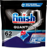 FINISH Quantum Powerball, Dishwasher Pods, Dishwasher Detergent Liquid, Dishwasher Soap, Advanced Clean & Shine, 84Ct Dishwasher Tablets