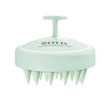 HEETA Shampoo Scalp Brush Massager Hair Growth, Scalp Scrubber with Soft Silicone Bristles for Hair Growth & Dandruff Removal, Hair Brush for Scalp Exfoliator, Black
