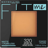 Maybelline Fit Me Matte + Poreless Pressed Face Powder Makeup & Setting Powder, Classic Ivory, 1 Count - Supply Center USA