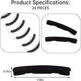 Eyelash Curler Refill Pads Compatible with Shiseido,Eyelash Curler Refill 24Pcs,Silicone Lash Curler Refill Pads Compatible with Shiseido