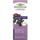 Nature's Way, Sambucus for Kids, Standardized Elderberry, Original Syrup, 8 fl oz (240 ml) - Supply Center USA