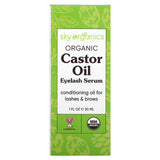 Sky Organics, Organic Castor Oil, Eyelash Serum, 1 fl oz (30 ml) - Supply Center USA