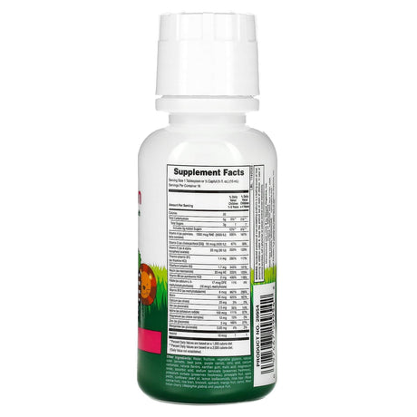 NaturesPlus, Animal Parade, Multivitamin Liquid, Tropical Berry, 30 fl oz (887.1 ml) - Supply Center USA