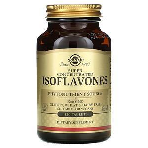 Solgar, Isoflavones, Super Concentrated , 120 Tablets - Supply Center USA