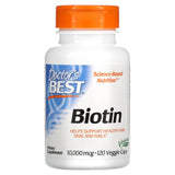 Doctor's Best, Biotin, 5,000 mcg, 120 Veggie Caps - Supply Center USA