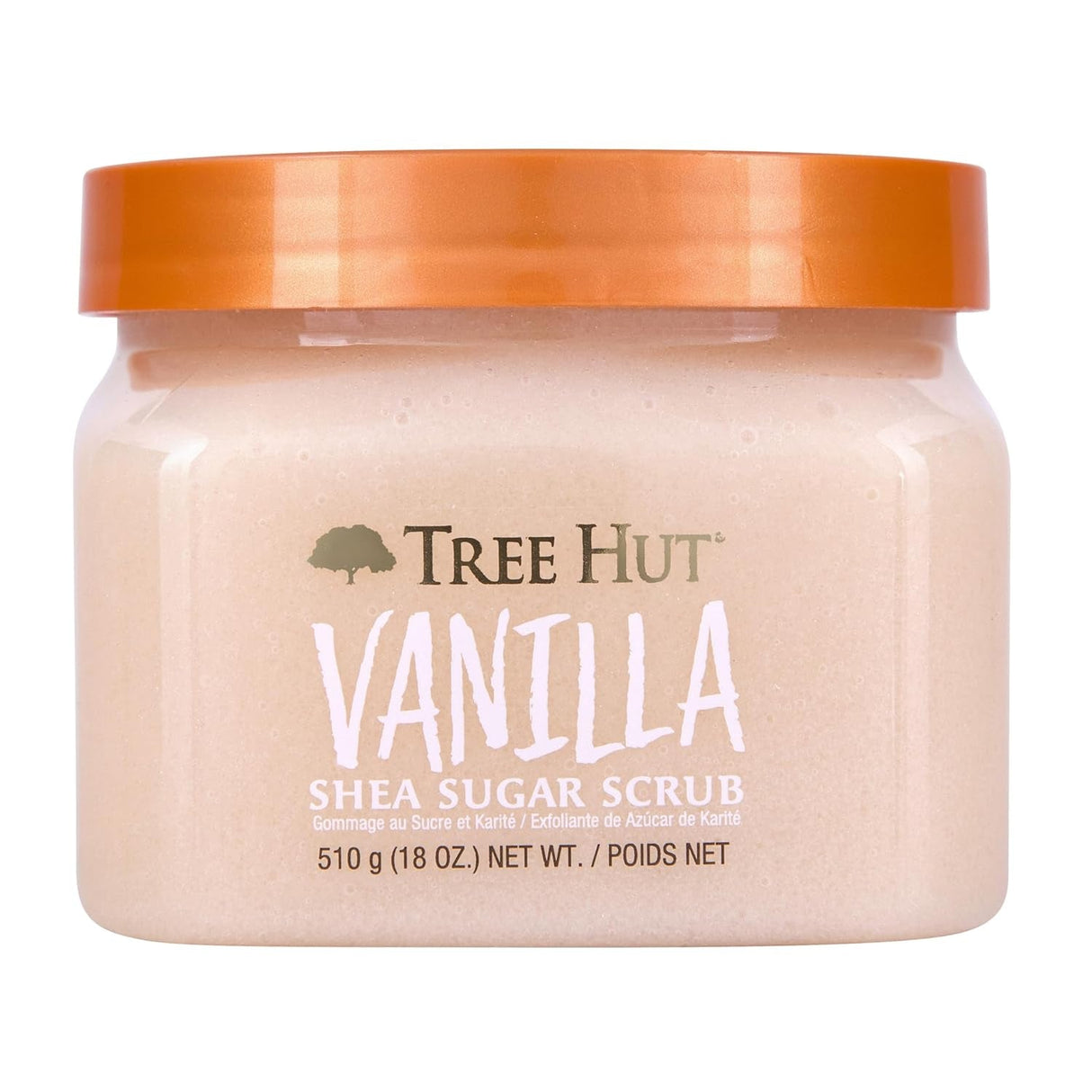 Tree Hut Blue Lagoon Shea Sugar Scrub | Exfoliating Body Scrub Removes Dead, Dry Skin for a Soft & Hydrated Feel | Nourishing Essential Body Care | 18 Fl Oz.