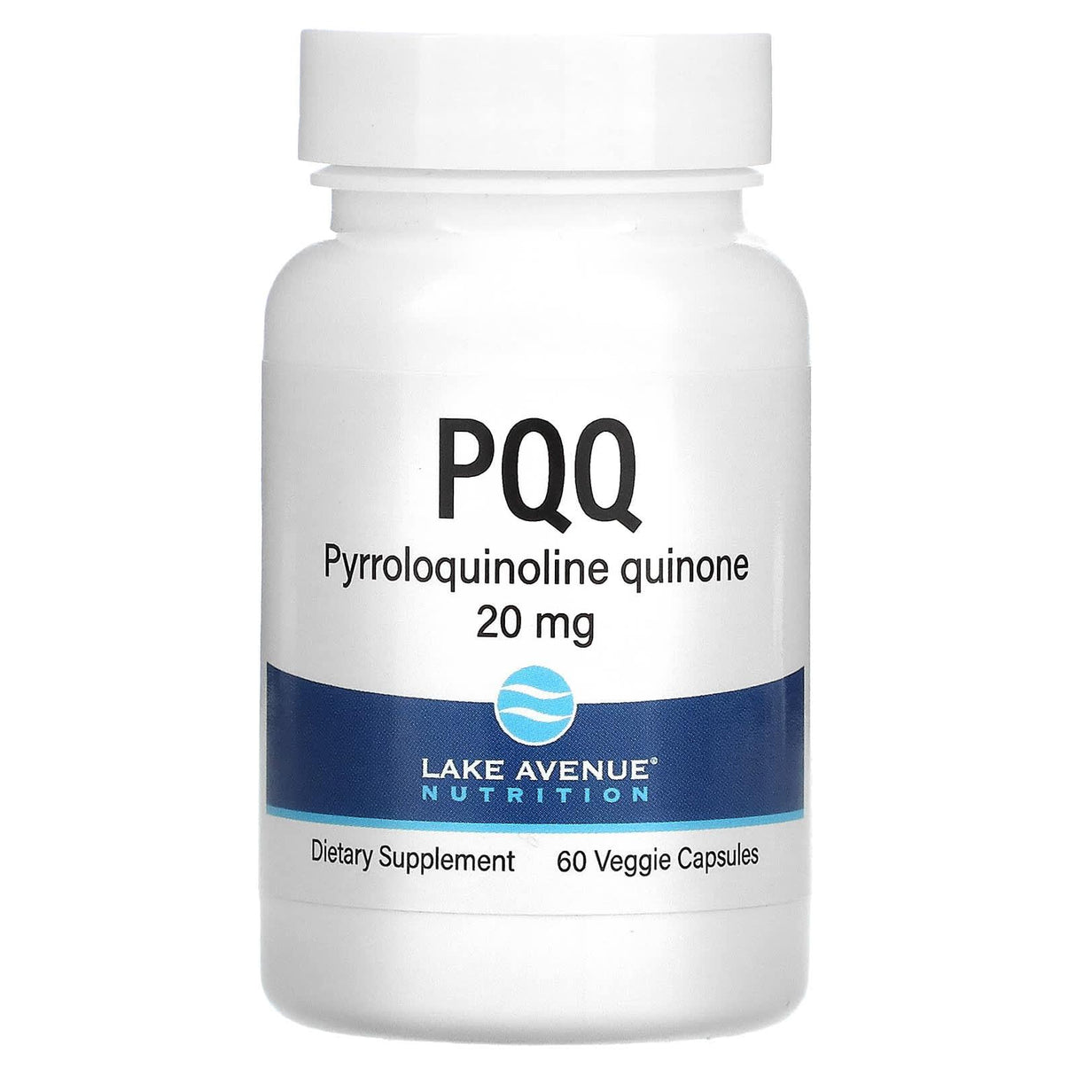 Lake Avenue Nutrition, PQQ, 20 mg, 60 Veggie Capsules - Supply Center USA