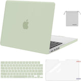 MOSISO Compatible with Macbook Pro 14 Inch Case 2024 2023 2022 2021 M4 M3 M2 M1 Pro Max A3112 A3185 A3401 A2918 A2992 A2779 A2442, Plastic Hard Shell&Keyboard Cover&Screen Film&Pouch, Black