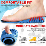 Ailaka Height Increase Insoles for Men Women, Honeycomb Shock Absorbing Cushion Shoe Height Insoles Men Women, Replacement Sports Shoe Inserts - Supply Center USA