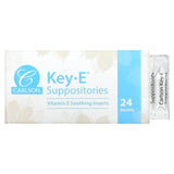 Carlson, Key-E Suppositories, 12 Inserts - Supply Center USA