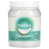 Nutiva, Organic Virgin Coconut Oil, 14 fl oz (414 ml) - Supply Center USA