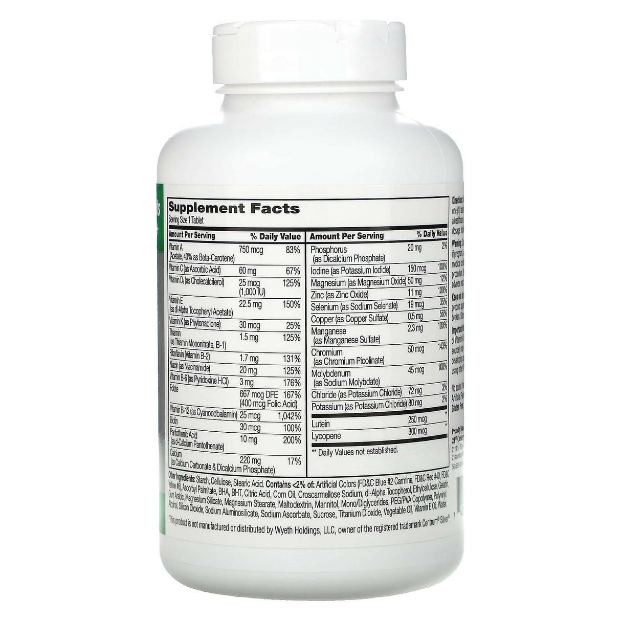 21st Century, Sentry Senior, Multivitamin & Multimineral Supplement, Adults 50+, 265 Tablets - Supply Center USA