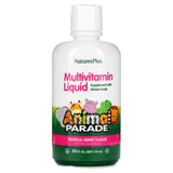 NaturesPlus, Animal Parade, Multivitamin Liquid, Tropical Berry, 30 fl oz (887.1 ml) - Supply Center USA