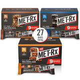 Met-Rx Big 100 Protein Bar, Meal Replacement Bar, 32G Protein, Super Cookie Crunch, 9 Bars (Pack of 1)