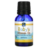 Nordic Naturals, Baby's Vitamin D3, 400 IU, 0.37 fl oz (11 ml) - Supply Center USA