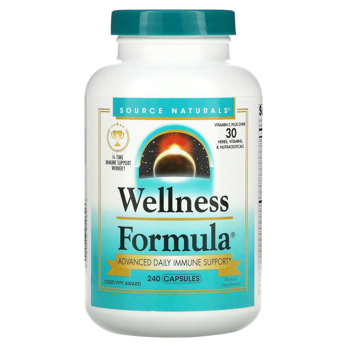 Source Naturals, Wellness Formula, 120 Capsules - Supply Center USA