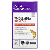 New Chapter, Wholemega Fish Oil, 180 Softgels - Supply Center USA