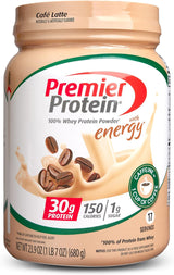 Premier Protein Powder, Vanilla Milkshake, 30G Protein, 1G Sugar, 100% Whey Protein, Keto Friendly, No Soy Ingredients, Gluten Free, 17 Servings, 23.3 Ounces