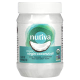 Nutiva, Organic Virgin Coconut Oil, 15 fl oz (444 ml) - Supply Center USA