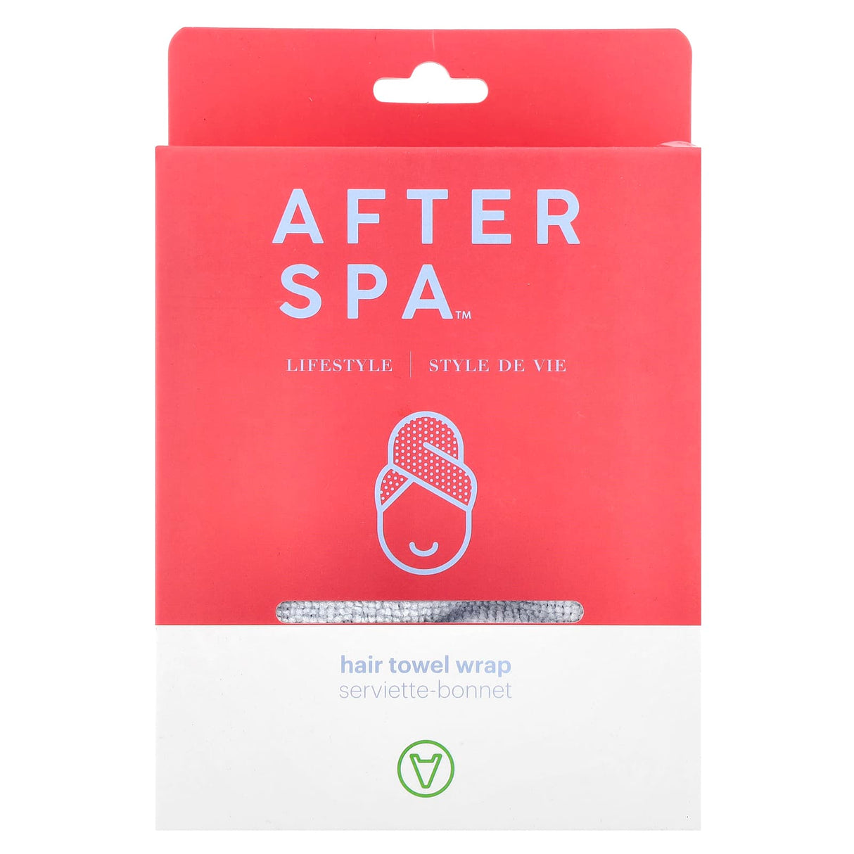 AfterSpa, Hair Towel, 1 Towel