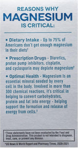 Mag-Ox 400 Magnesium Supplement, Pharmaceutical Grade Magnesium Oxide, Most Concentrated Form of Magnesium, 483Mg, 240 Tablets (2 Packs of 120 Tablets)
