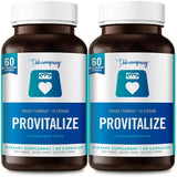 BB Company Provitalize | Probiotics for Women Digestive Health, Menopause, Joint Support | Sexy Midsection Curves, Bloat | Turmeric Curcumin Moringa | Packaging Vary | 60 Ct