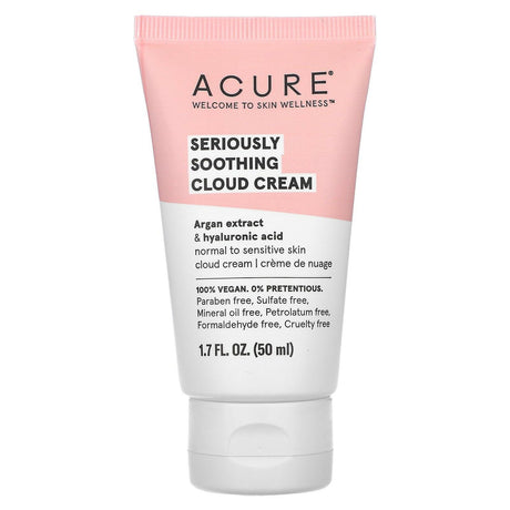 ACURE, Seriously Soothing, Cloud Cream, 1.7 fl oz (50 ml) - Supply Center USA