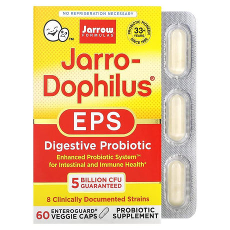 Jarrow Formulas, Jarro-Dophilus EPS, 50 Billion, 30 Enteroguard Veggie Caps - Supply Center USA