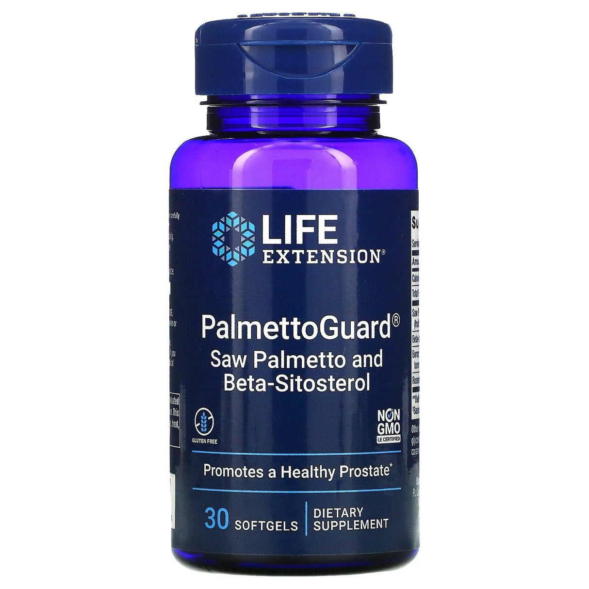 Life Extension, PalmettoGuard, Saw Palmetto and Beta-Sitosterol, 30 Softgels - Supply Center USA