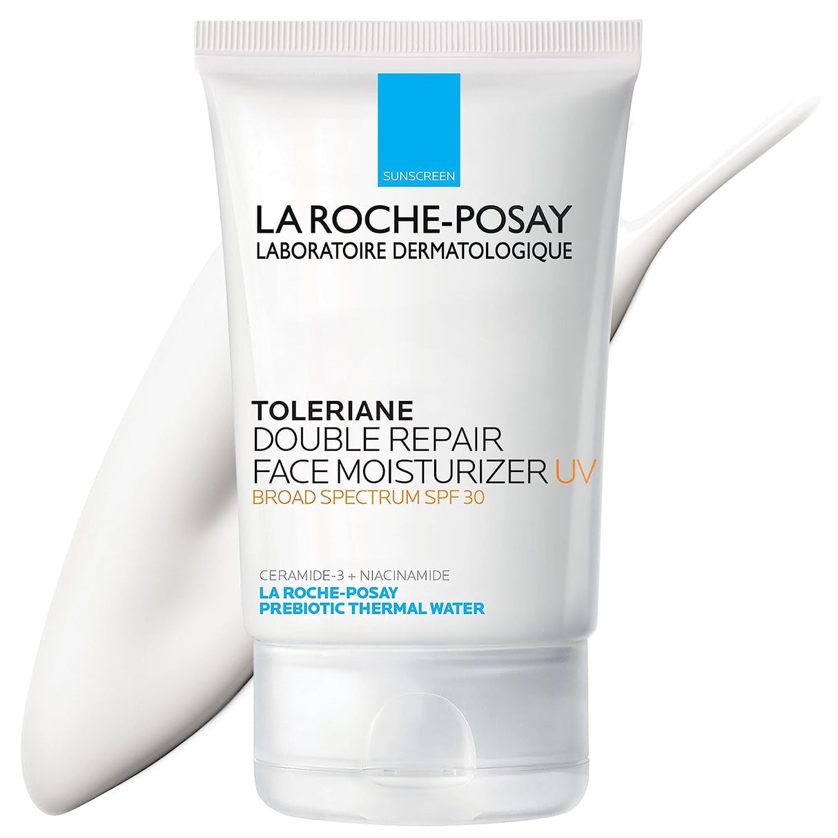 La Roche-Posay Toleriane Double Repair Face Moisturizer | Daily Moisturizer Face Cream with Ceramide and Niacinamide for All Skin Types | Oil Free | Fragrance Free