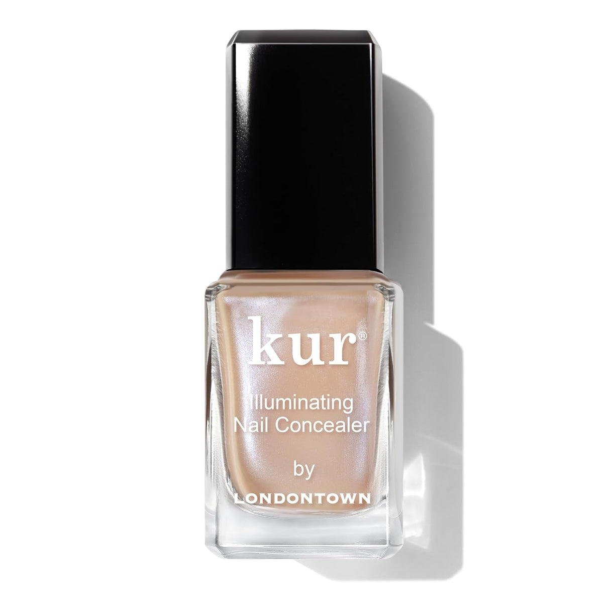 LONDONTOWN Kur Illuminating Nail Concealer, Vegan, Cruelty Free, Gluten Free, Paraben Free Sheer Nail Polish Long Lasting Brightening Nail Care