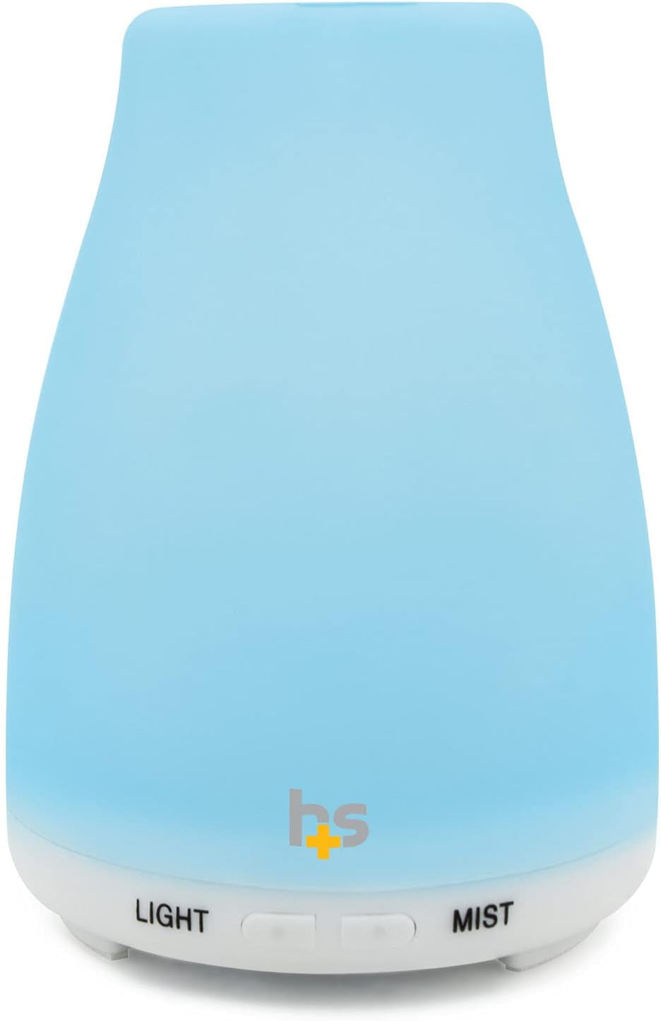 Healthsmart Essential Oil Diffuser, Cool Mist Humidifier and Aromatherapy Diffuser, FSA HSA Eligible with 500ML Tank for Large Rooms, Adjustable Timer, Mist Mode and 7 LED Light Colors, White
