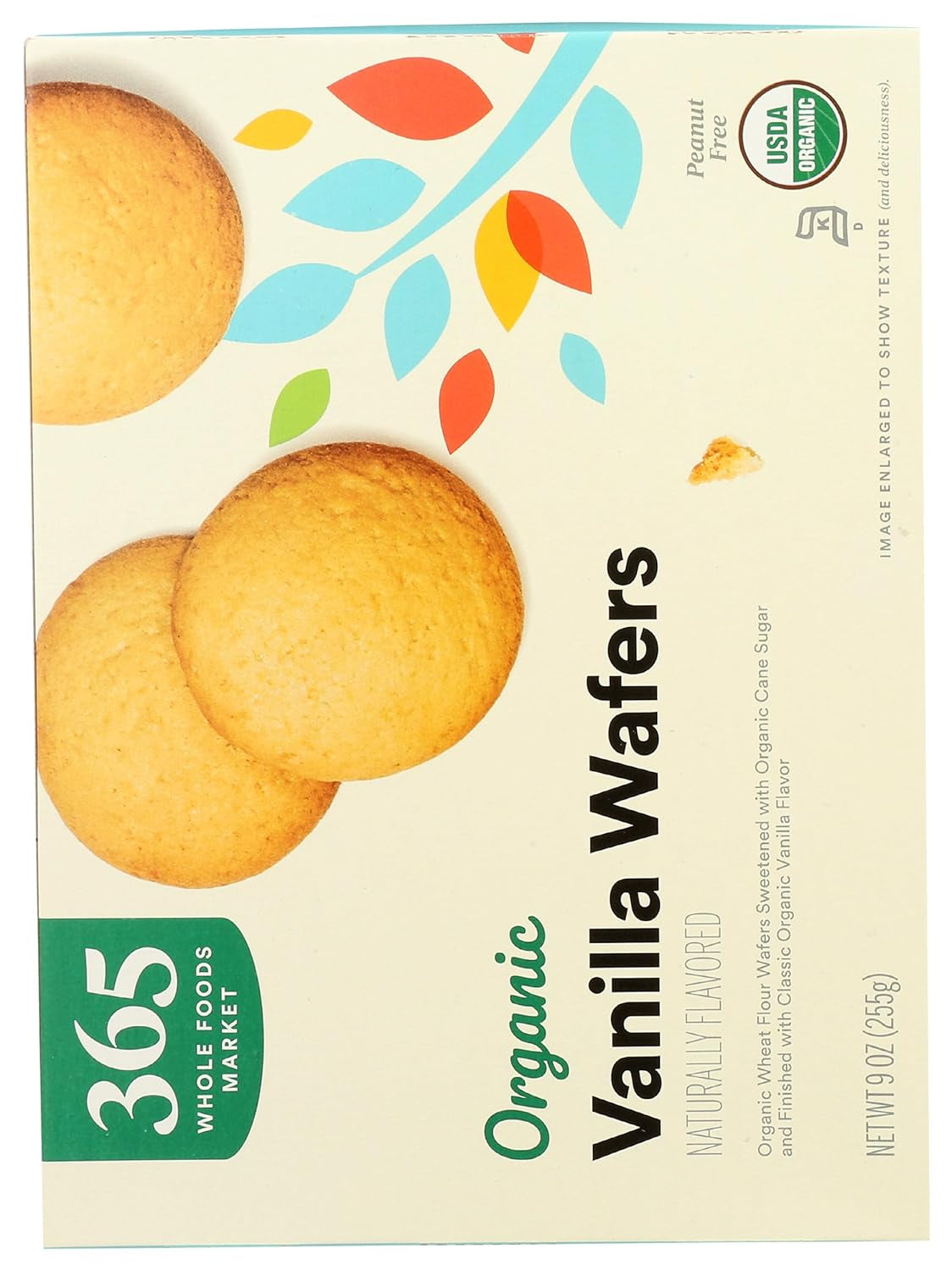 365 by Whole Foods Market, Organic Vanilla Wafers, 9 Ounce