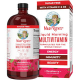 Maryruth Organics Multivitamin for Women Men & Kids | Vegan, Sugar Free | Womens Multivitamin & Multimineral | Beauty & Energy Women'S Multivitamin | Non-Gmo | 32 Fl Oz
