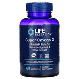 Life Extension, Super Omega-3, 60 Softgels - Supply Center USA