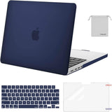 MOSISO Compatible with Macbook Pro 14 Inch Case 2024 2023 2022 2021 M4 M3 M2 M1 Pro Max A3112 A3185 A3401 A2918 A2992 A2779 A2442, Plastic Hard Shell&Keyboard Cover&Screen Film&Pouch, Black