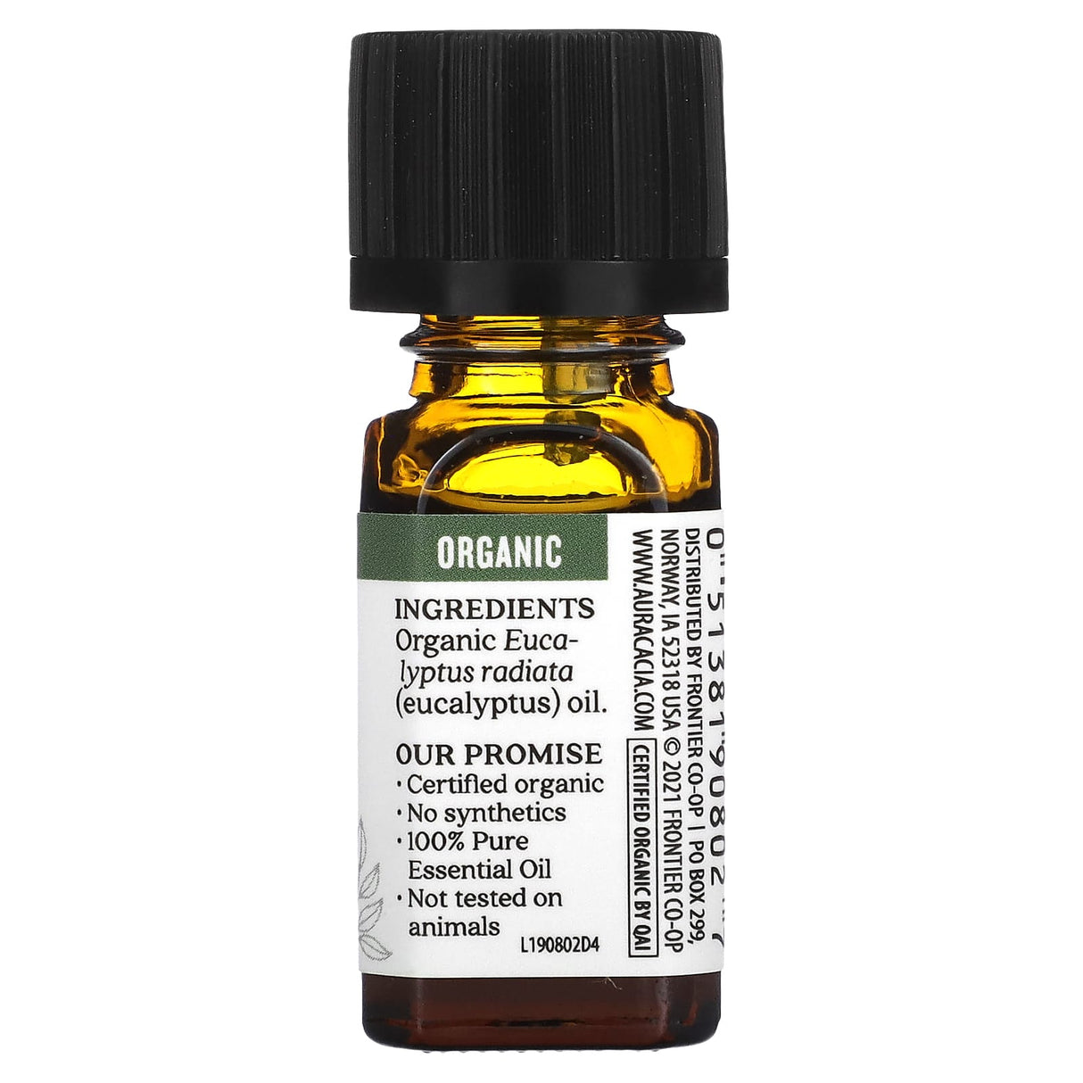 Aura Cacia, Discover Eucalyptus, Pure Essential Oil, .25 fl oz (7.4 ml)