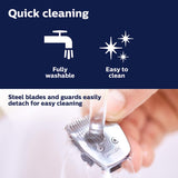 Philips Norelco Multi Groomer All-In-One Trimmer Series 3000-13 Piece Mens Grooming Kit for Beard, Face, Nose, Ear Hair Trimmer and Hair Clipper - NO Blade Oil Needed, MG3740/40
