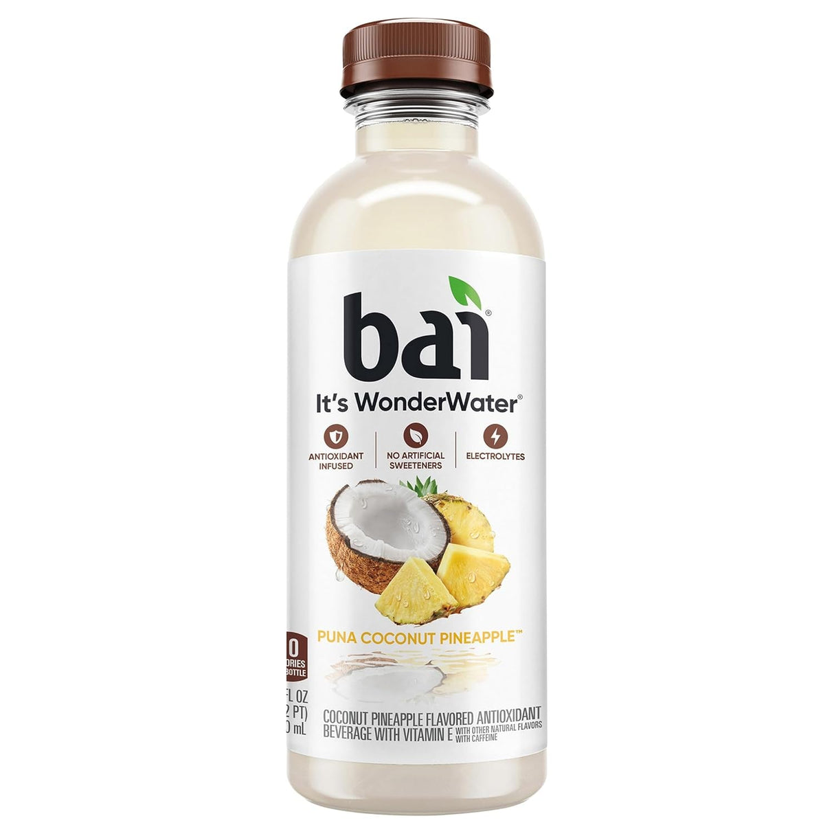 Bai Antioxidant Infused Water Beverage, Zambia Bing Cherry, with Vitamin C and No Artificial Sweeteners, 18 Fluid Ounce Bottle, 12 Pack