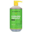 Alaffia, Everyday Coconut, Body Wash, Normal to Dry Skin, Coconut Lime, 32 fl oz (950 ml) - Supply Center USA