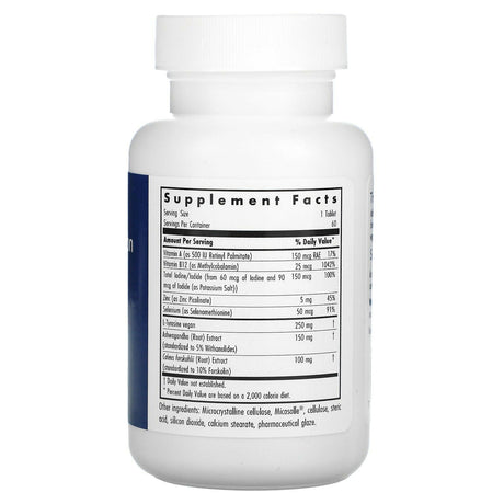 Allergy Research Group, Thyroid Nutrition with Iodoral, 60 Vegetarian Tablets - Supply Center USA