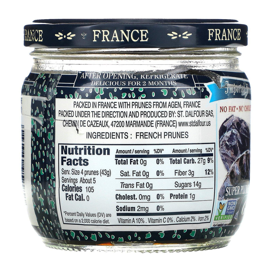 St. Dalfour, Giant French Prunes, Pitted, 7 oz (200 g) - HealthCentralUSA