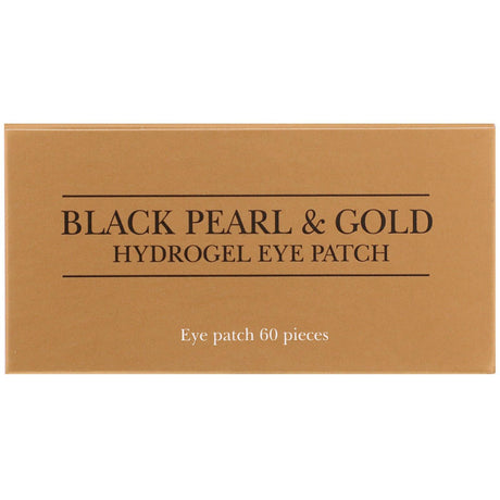 Petitfee, Black Pearl & Gold Hydrogel Eye Patch, 60 Patches - Supply Center USA