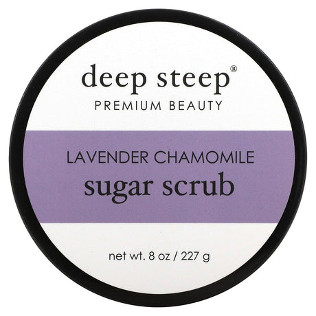 Deep Steep, Sugar Scrub, Lavender Chamomile, 8 oz (227 g) - Supply Center USA